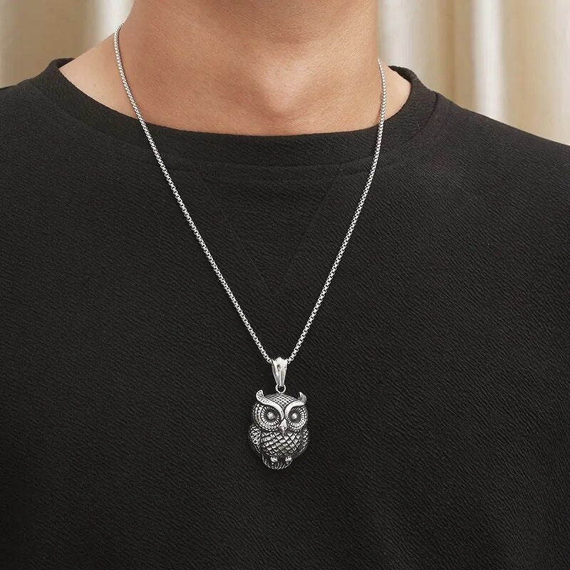 Pendentif Hibou <br> Athéna