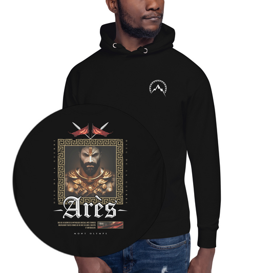 Sweat Arès Streetwear <br> mythologie grecque