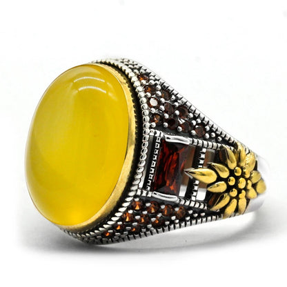 Bague Hypérion <br> Titan du soleil