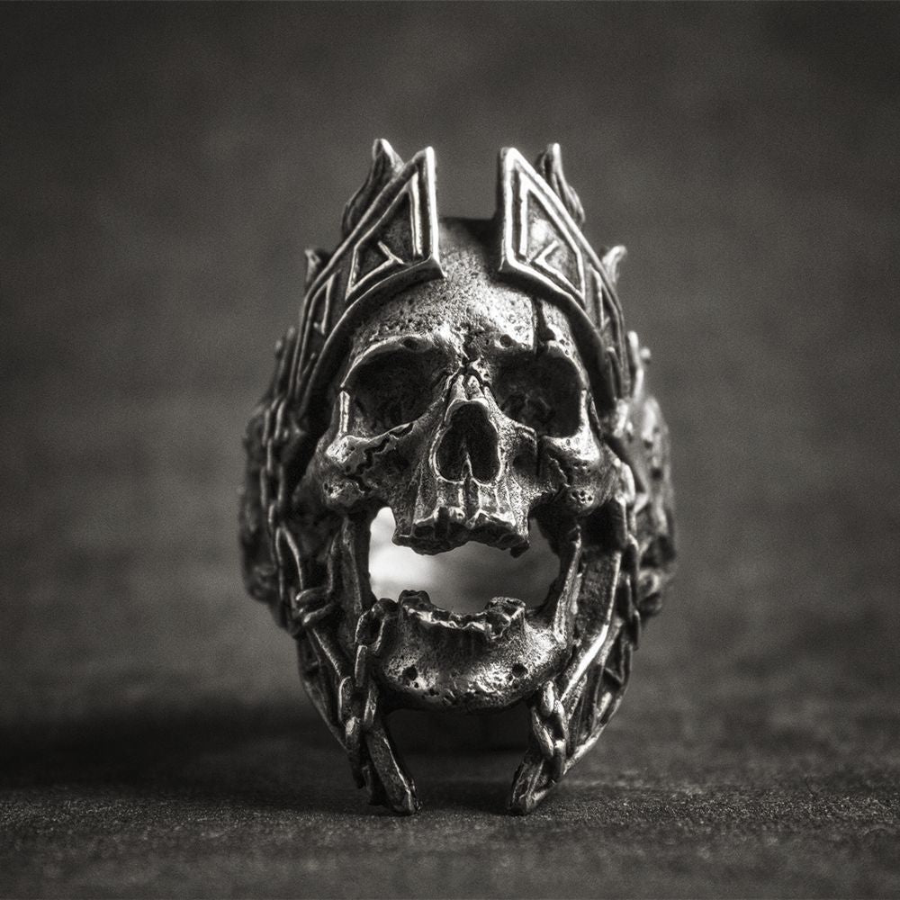 Bague Tête de mort <br> Arès