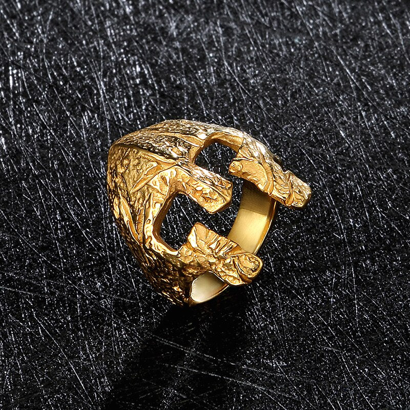 Bague Roi de sparte <br> Casque Sparte