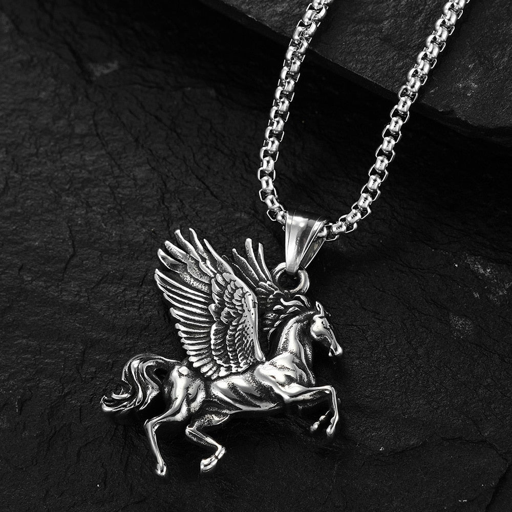 Pendentif cheval ailé <br> Pégase