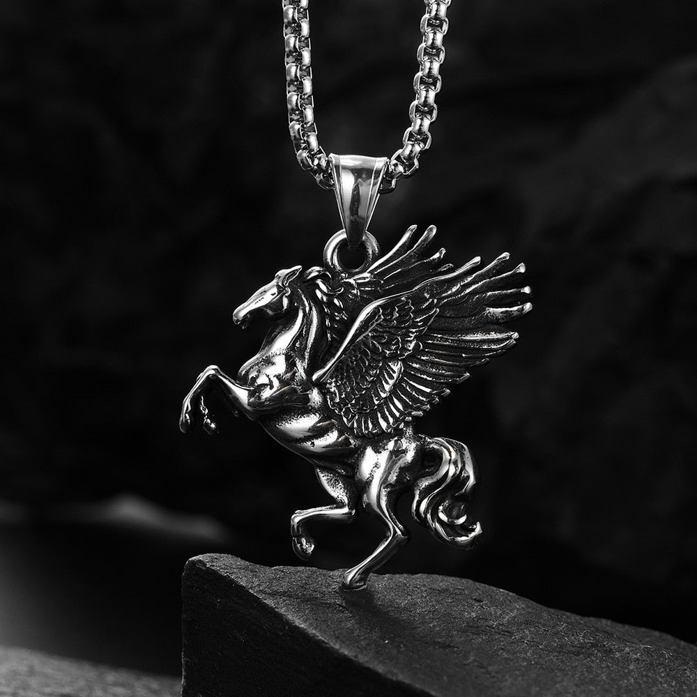 Pendentif cheval ailé <br> Pégase