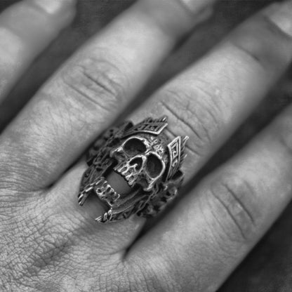 Bague Tête de mort <br> Arès