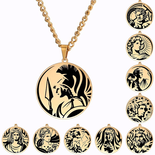 Pendentif Divin Dieu de l'olympe