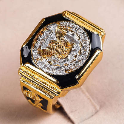 Zeus Ring<br> Golden Eagle