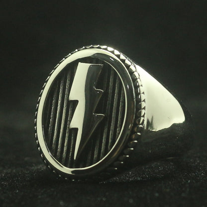 Bague Zeus <br> la foudre