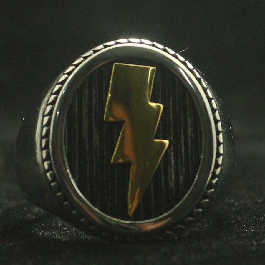 Bague Zeus <br> la foudre