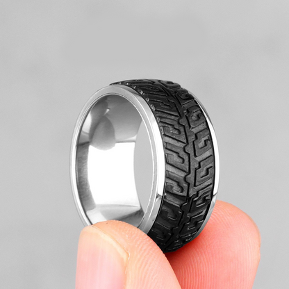 Greek ring<br> Spartan (Steel)