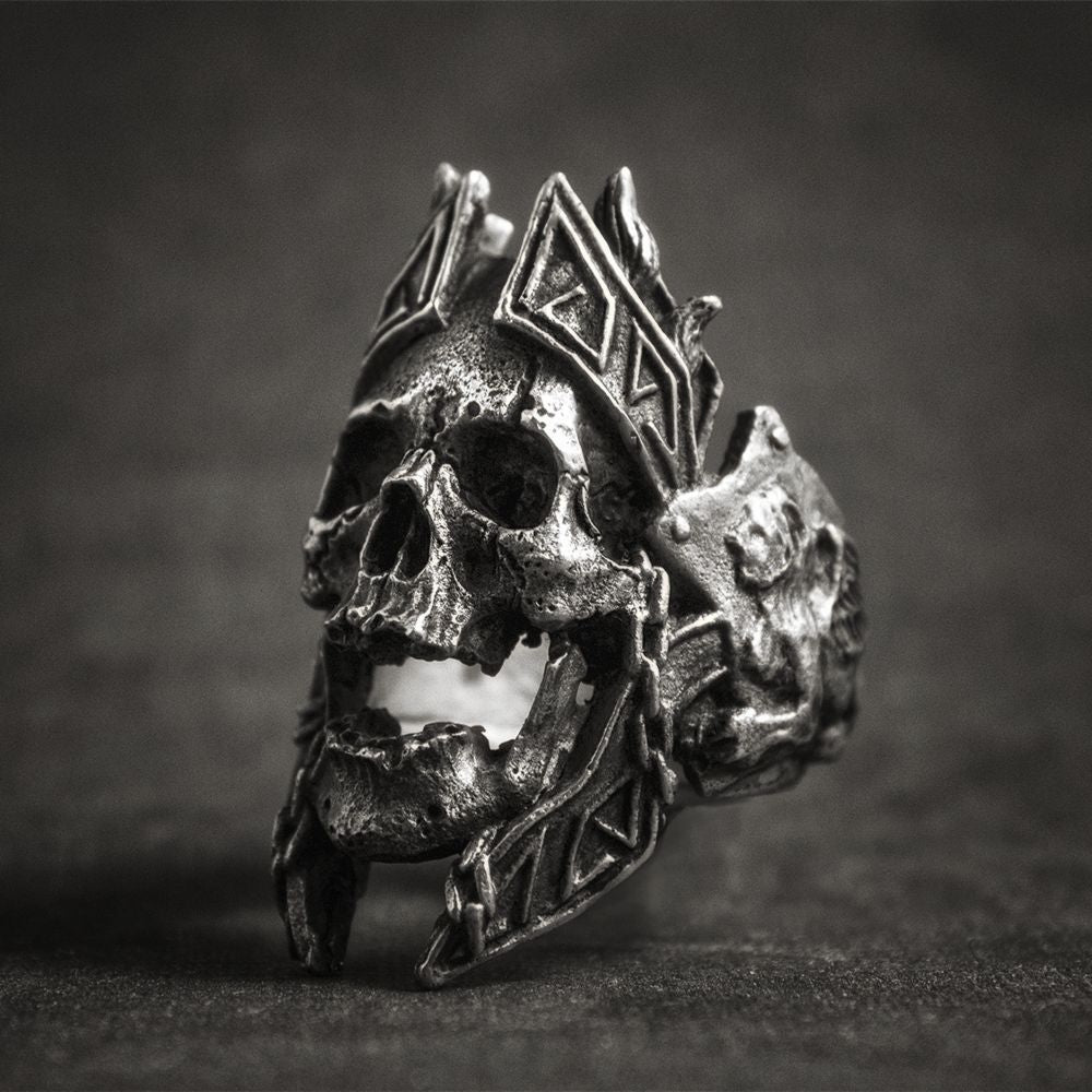 Bague Tête de mort <br> Arès