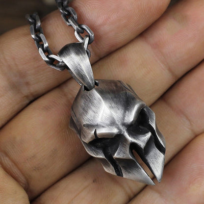 Pendentif tête de mort <br> Spartiate