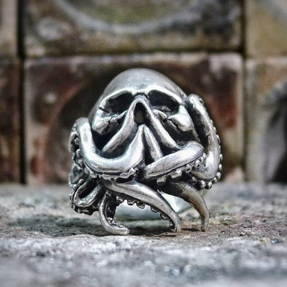 Bague Kraken <br> Tête de Mort