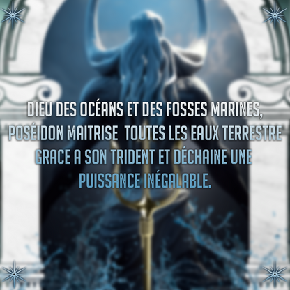 T-shirt Poséidon Streetwear <br> Mythologie grecque