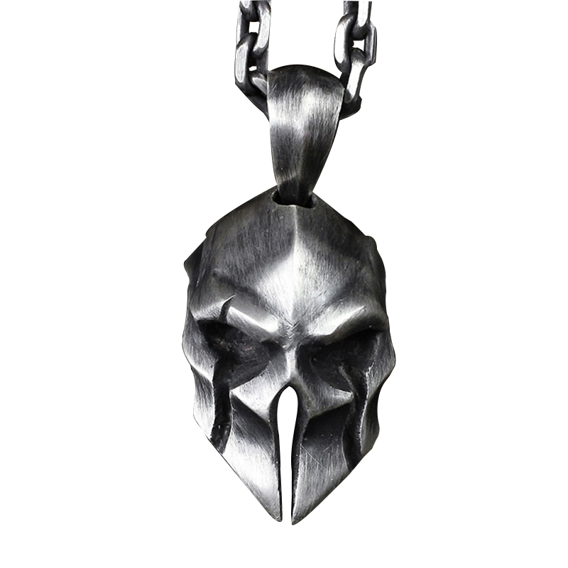 Pendentif tête de mort <br> Spartiate