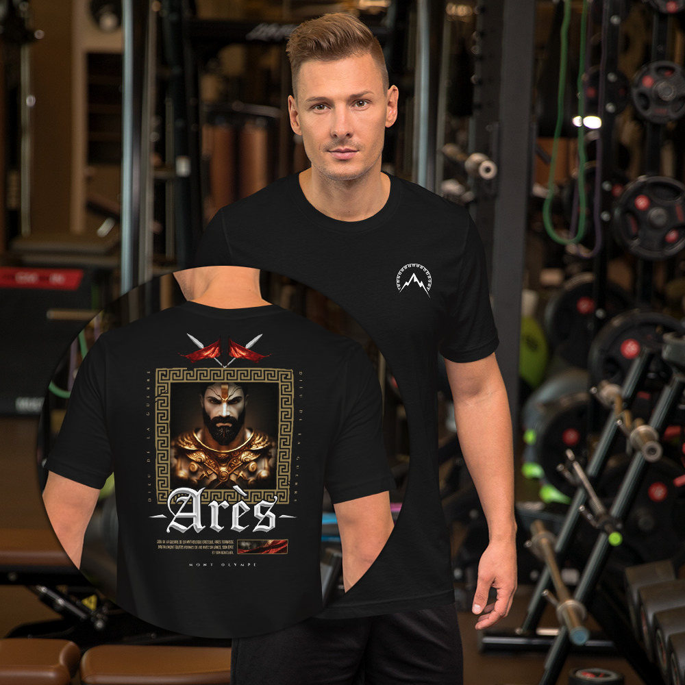 Ares Streetwear T-shirt<br> Greek mythology