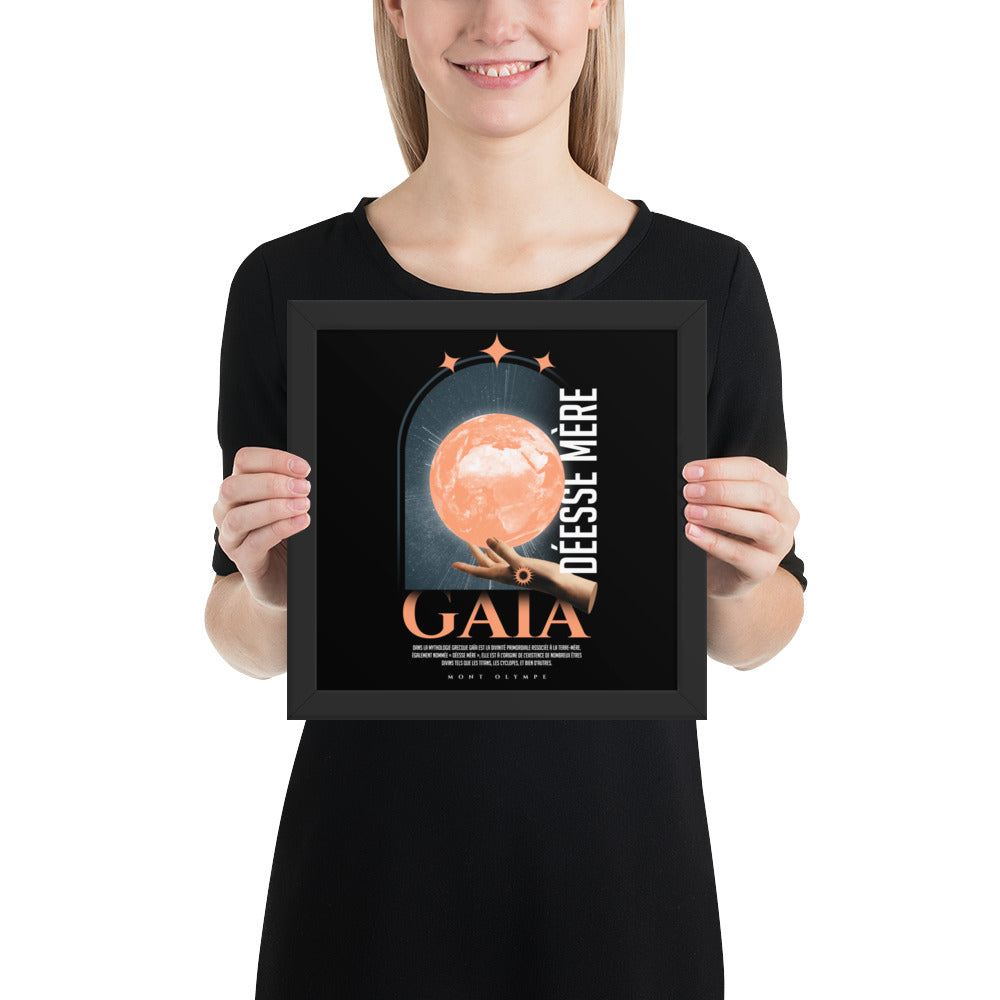 Framed Poster<br> Gaia Earth Titanide