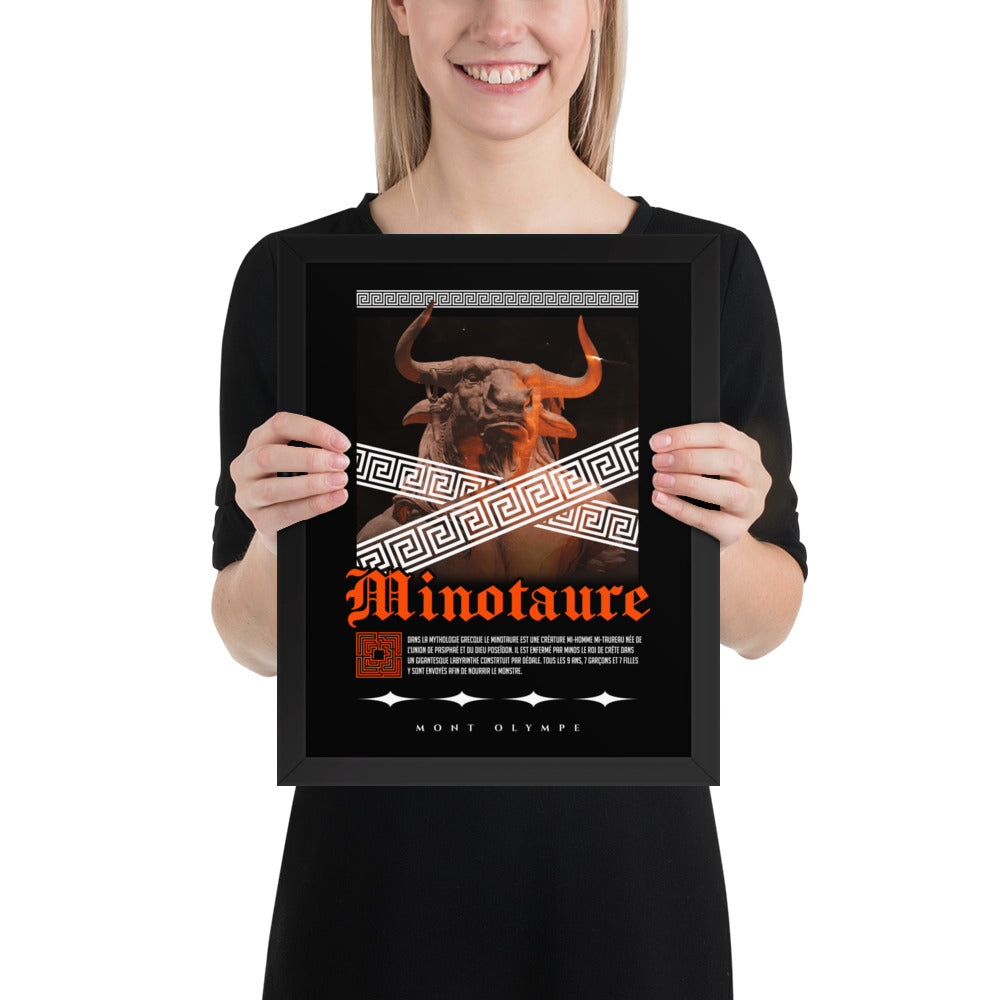 Poster Encadré <br> Minotaure