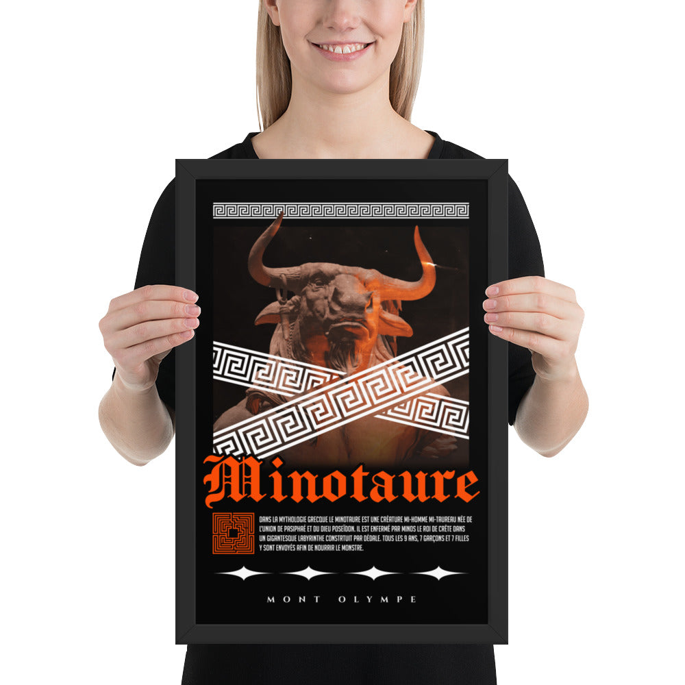 Framed Poster<br> Minotaur