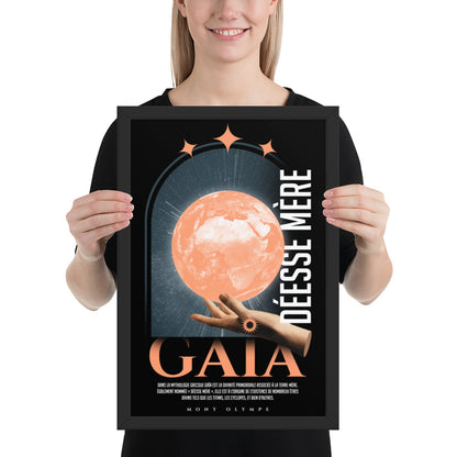 Framed Poster<br> Gaia Earth Titanide