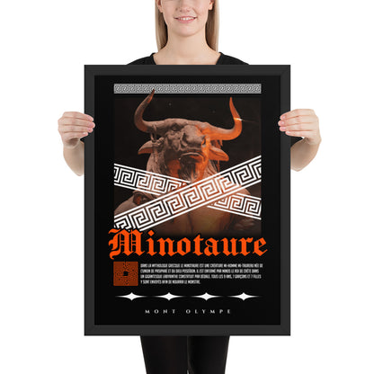 Poster Encadré <br> Minotaure