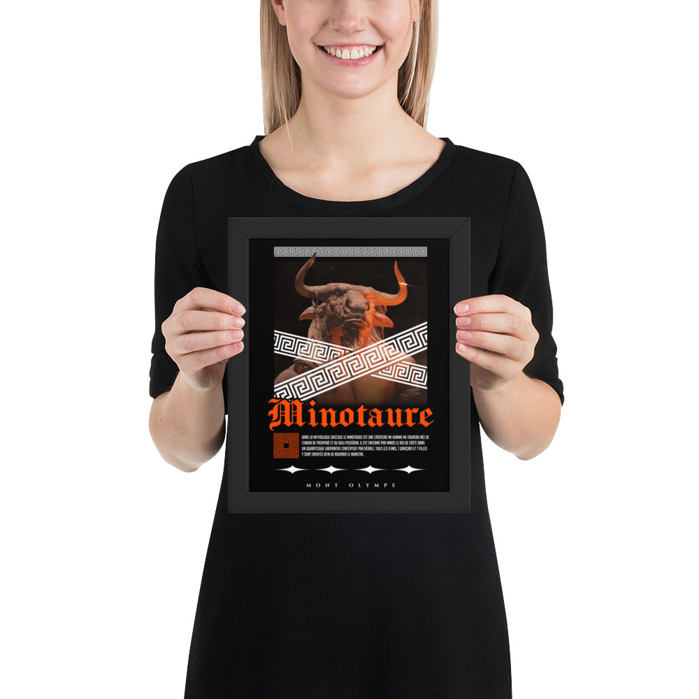 Framed Poster<br> Minotaur